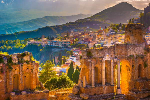Taormina, Sicilya