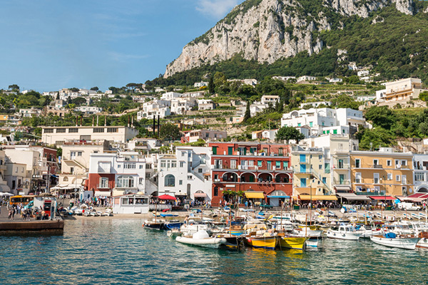 Marina Grande, Capri, İtalya
